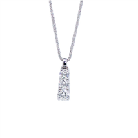 Halskette Salvini Dame in Weißgold Diamante 0.80 Ct DMBR0080H - DMBR0080H